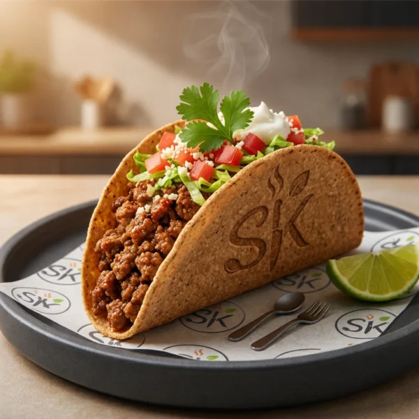 Minced Beef Taco